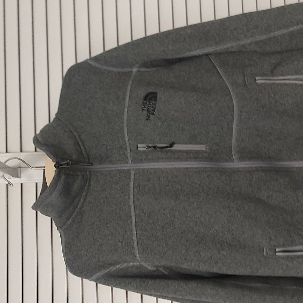 The North Face Charcoal Full-Zip Jacket - Picture 2 of 6